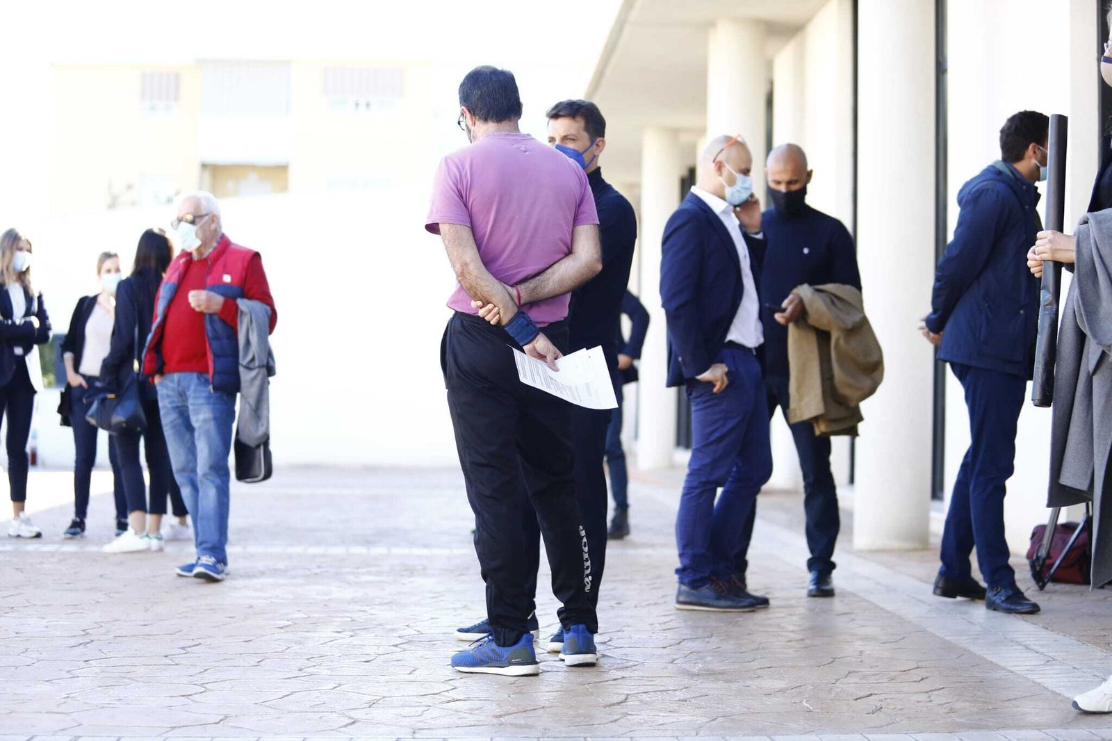 Las fotos de la vacunación con Astrazeneca en Málaga