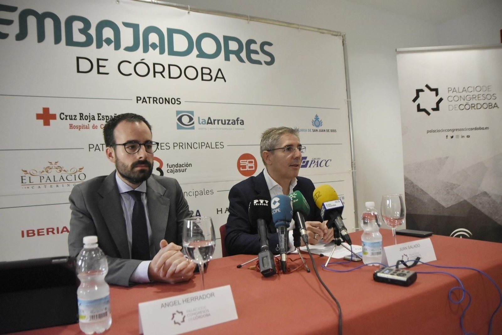 Ángel Herrador y Juan Salado.