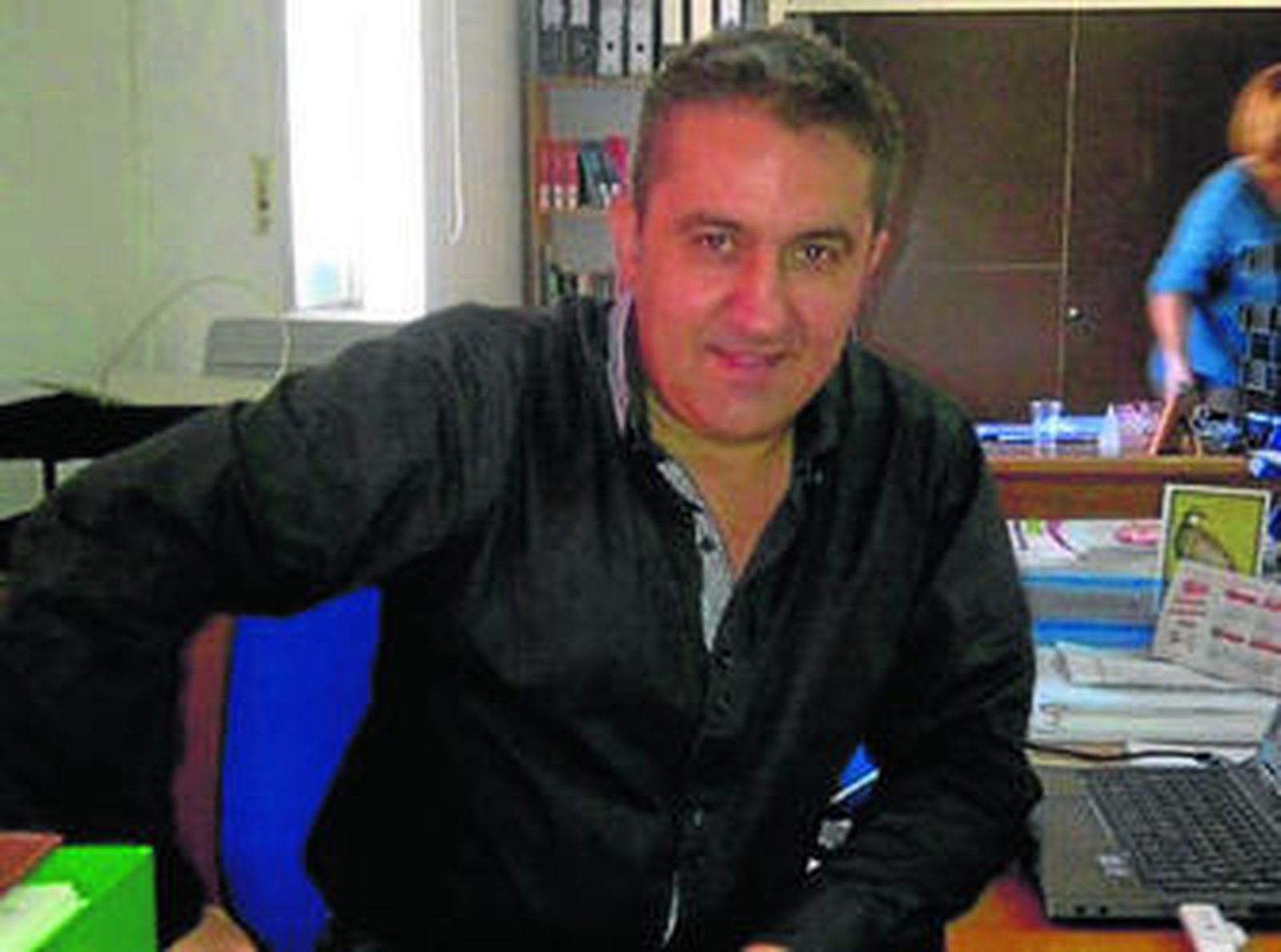 Efrén Rodríguez, secretario general del PSOE de Alhama.