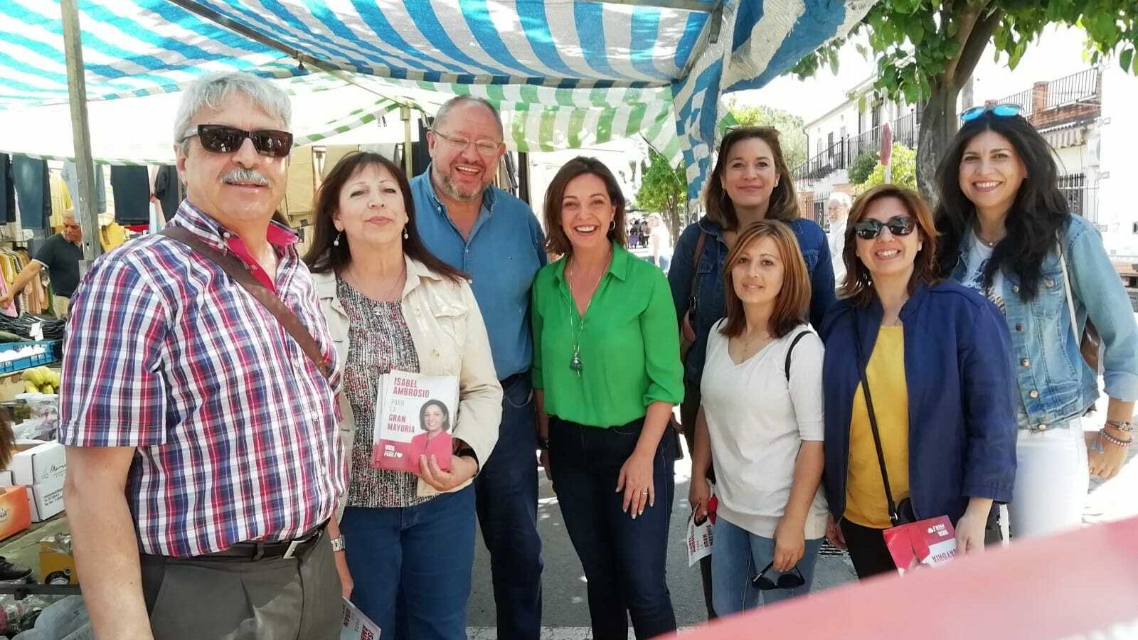 El PSOE, en Villarrubia.