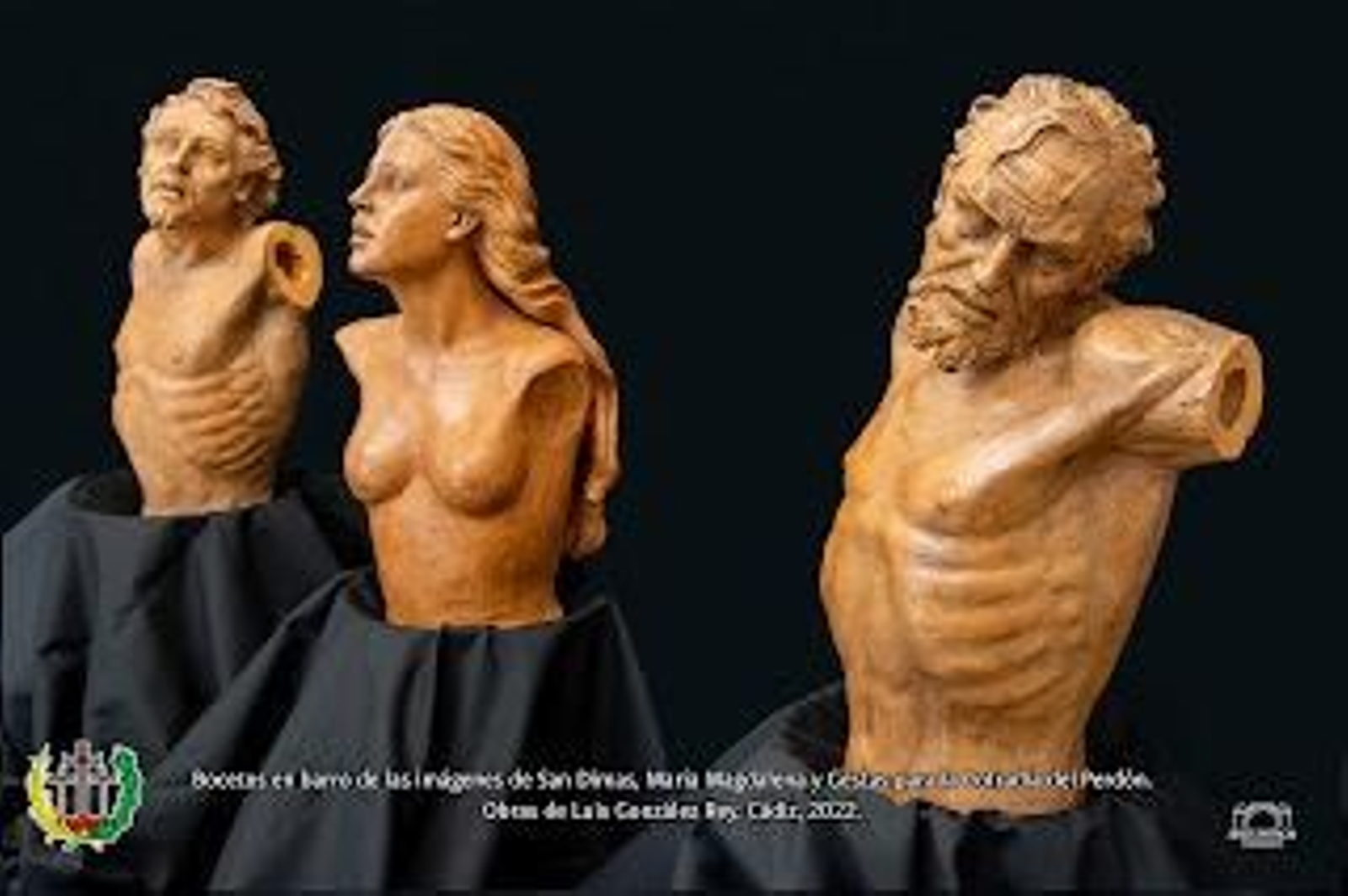 Así serán las nuevas imágenes secundarias de la cofradía del Perdón