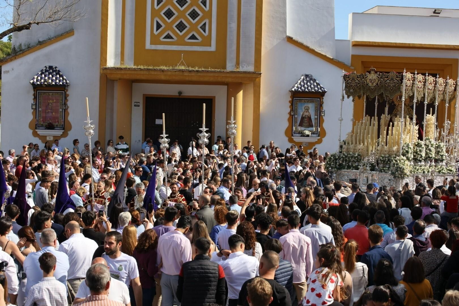Lunes Santo en Jerez: las imágenes de la hermandad de la Candelaria