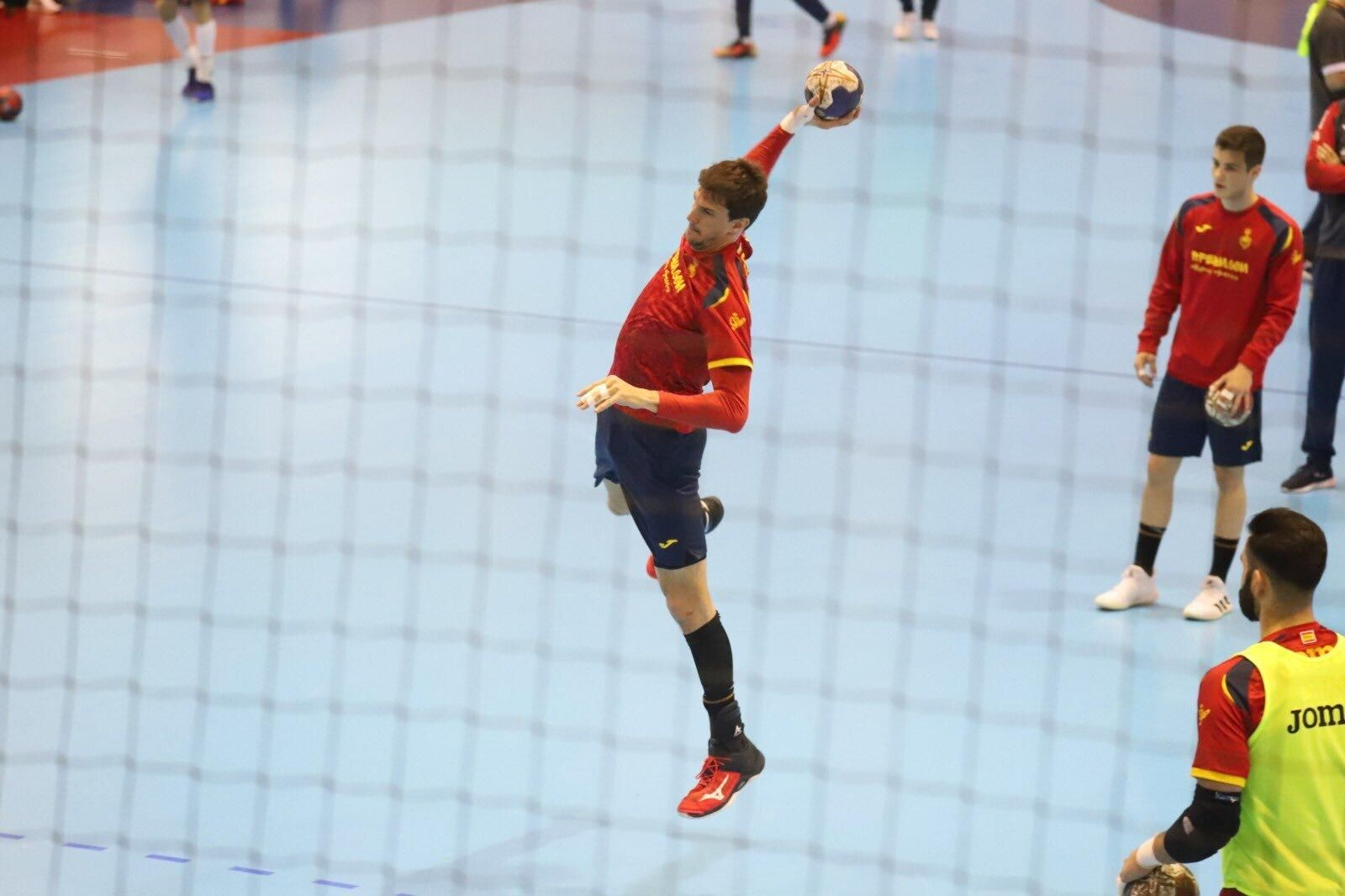 España se prepara para el duelo ante Hungría en Antequera