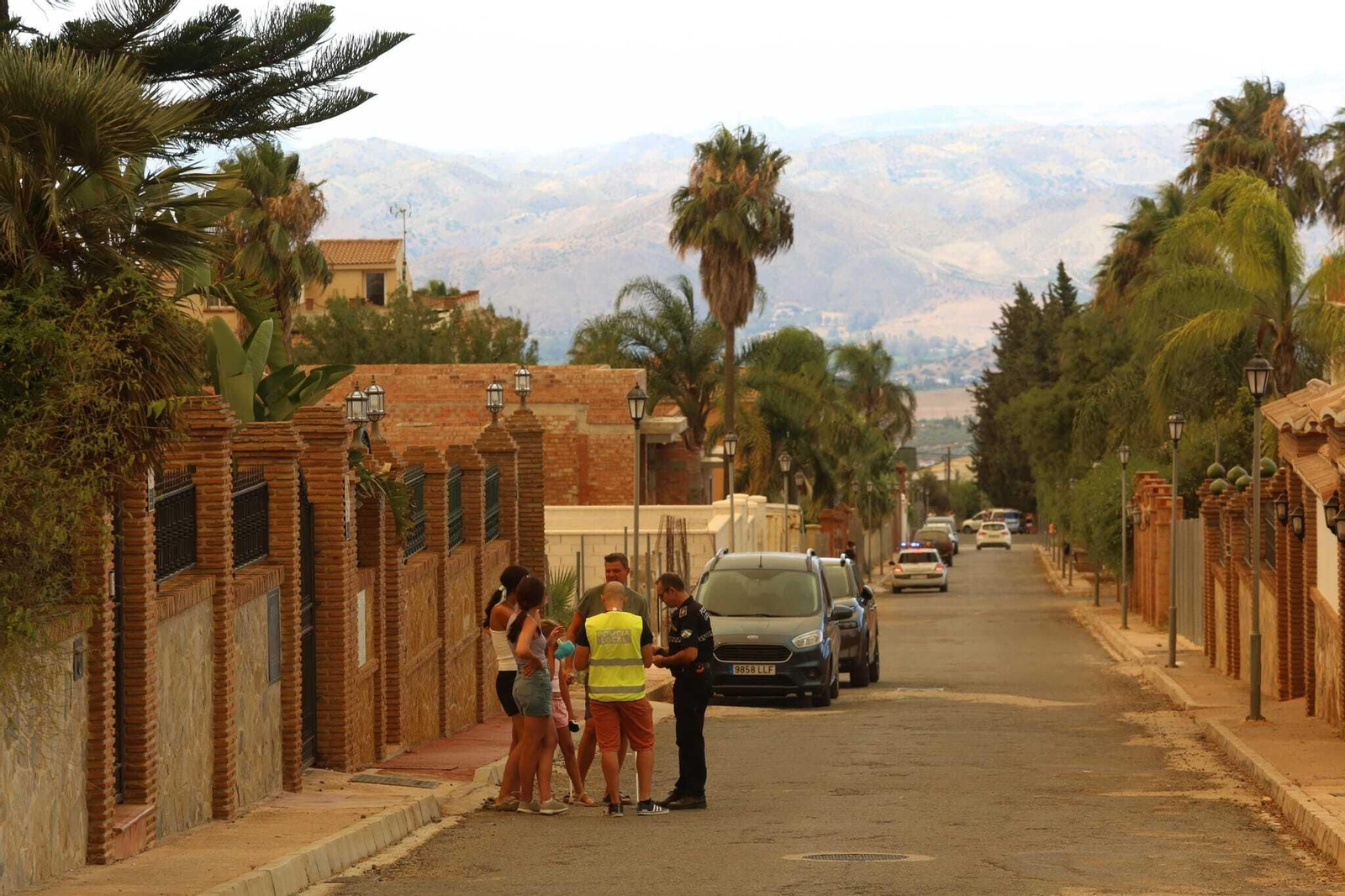 Incendio forestal en Mijas, en el paraje El Higuerón (fotos)