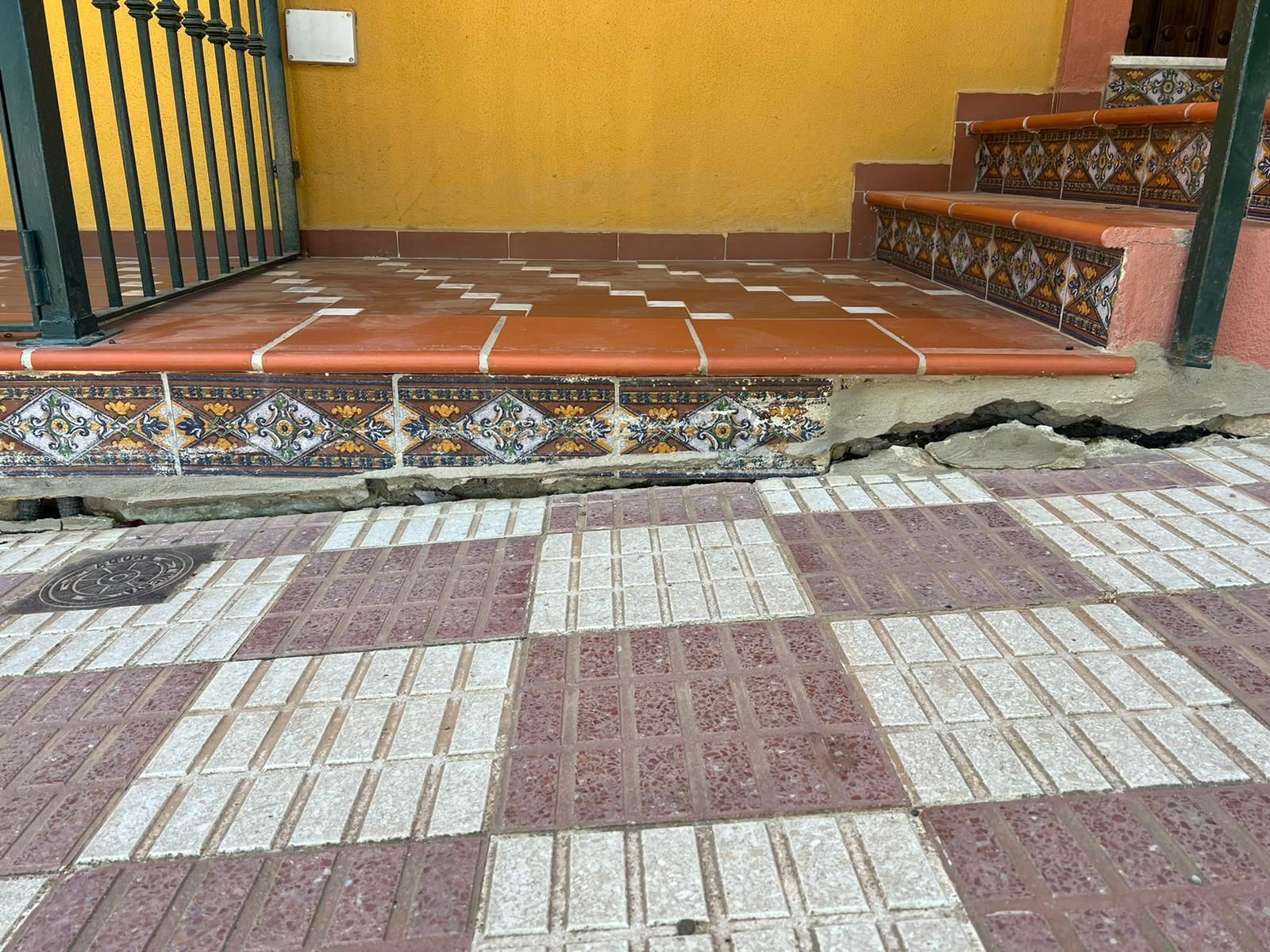 Estado del acerado de Los Barrios