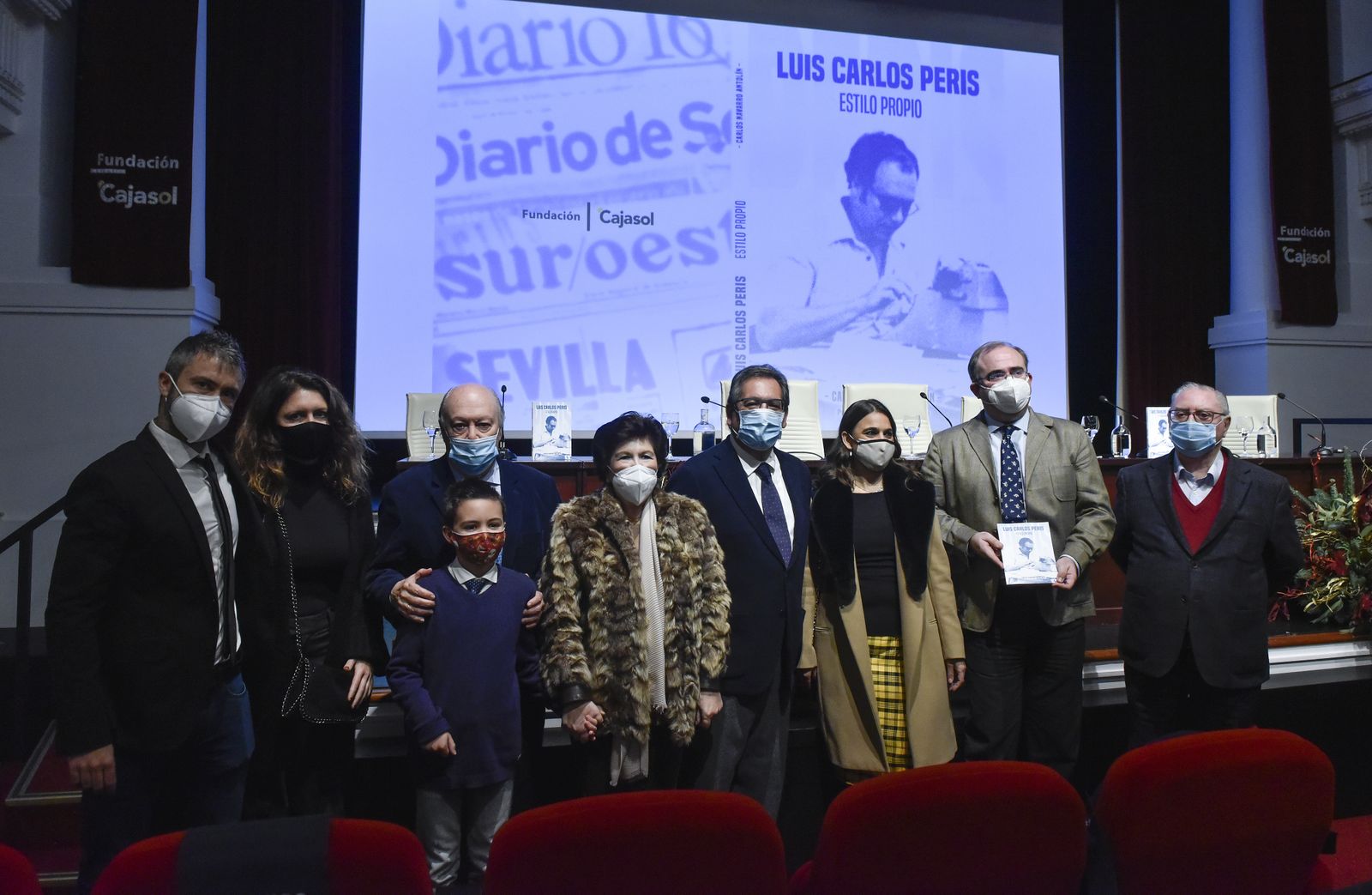 La presentación del libro de Carlos Navarro, sobre Luis Carlos Peris en imágenes