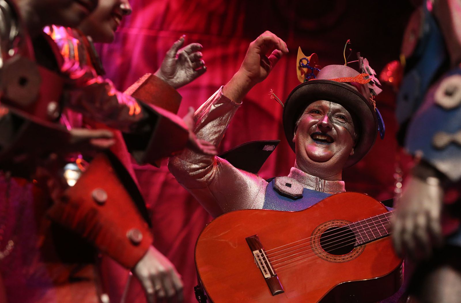 Primer día del Carnaval Colombino en imágenes