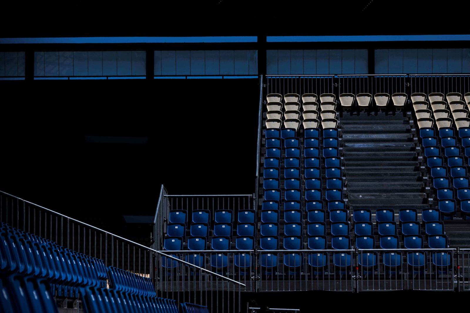 Así es la adaptación del Estadio de la Cartuja para el Premier Padel Andalucía Sevilla P2