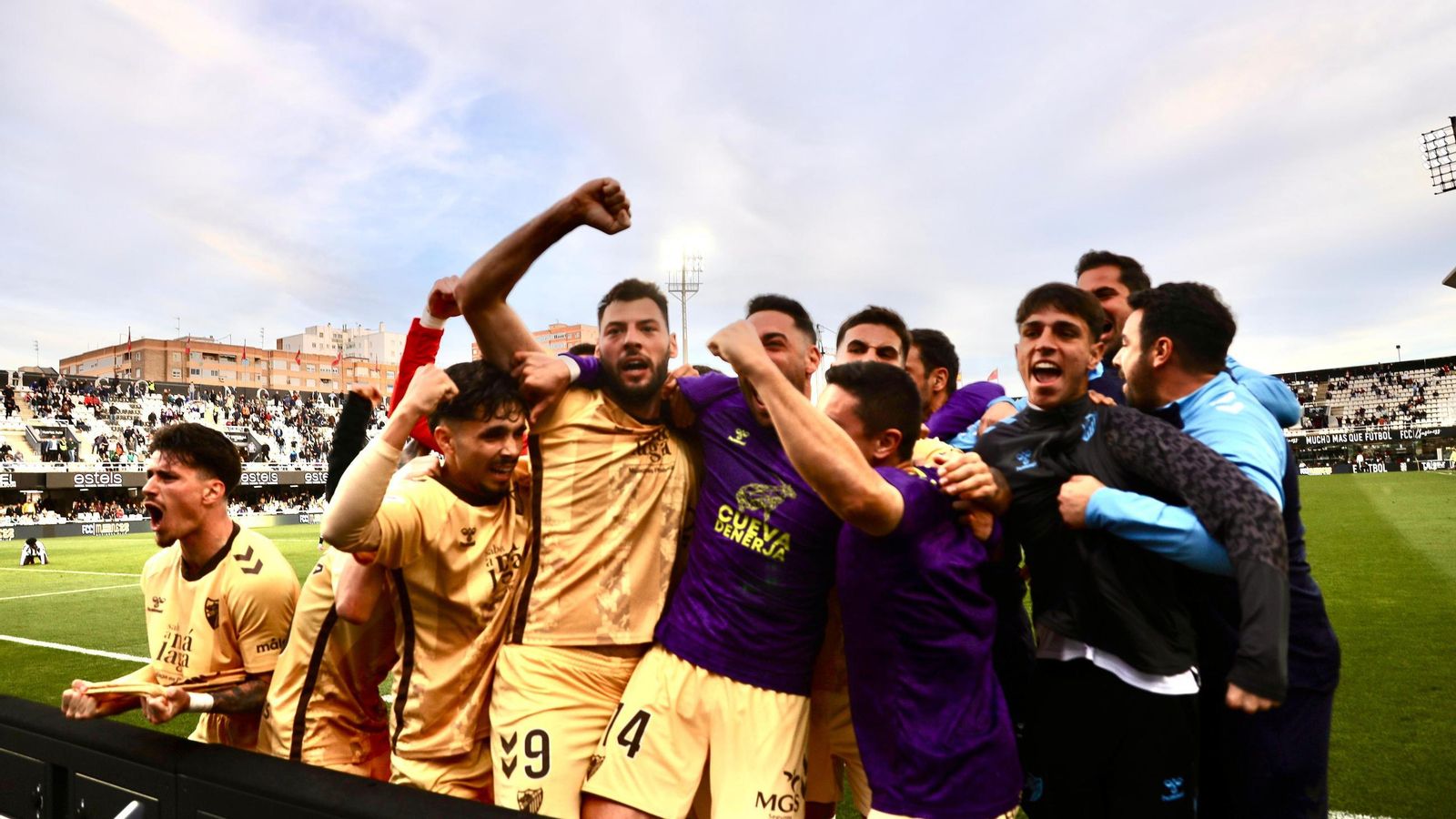 El FC Cartagena-Málaga CF, en fotos