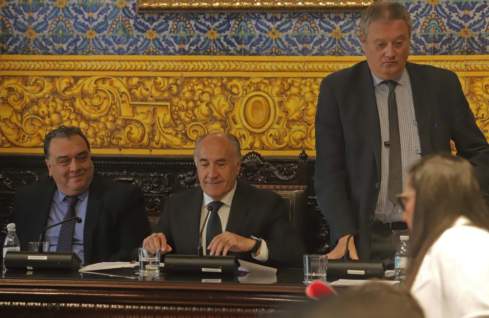 Fotos del Pleno extraordinario del Ayuntamiento de Algeciras