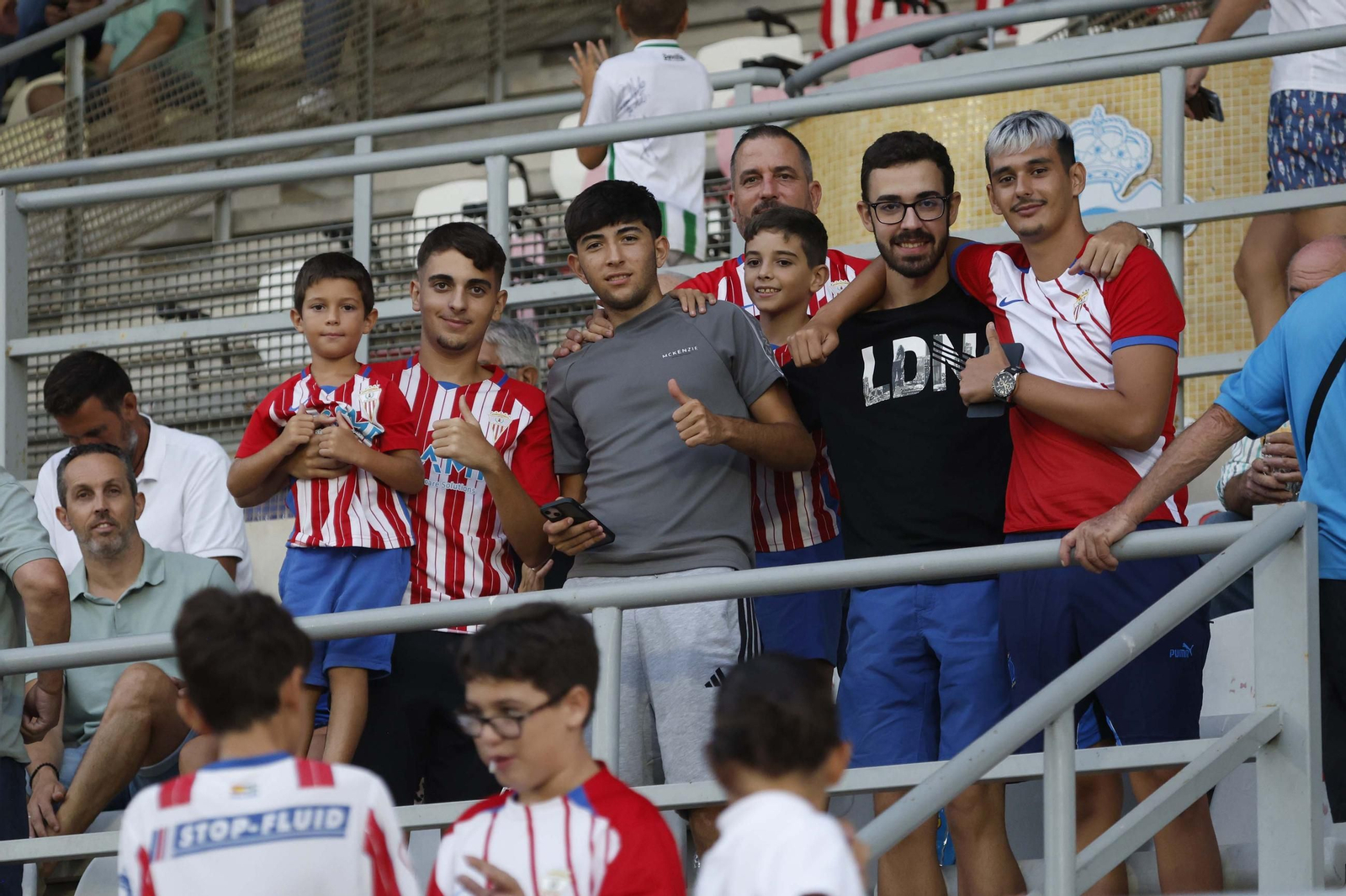 Las fotos del amistoso entre el Algeciras CF y el Xerez DFC en el Nuevo Mirador