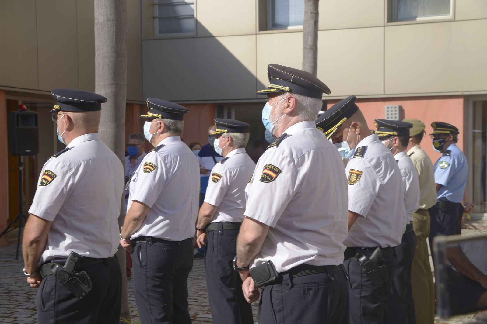 Fotos de la toma de posesion del cargo del nuevo comisario de la Policía Nacional