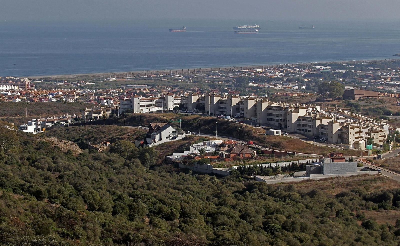 Vista general de Santa Margarita, en La Línea.