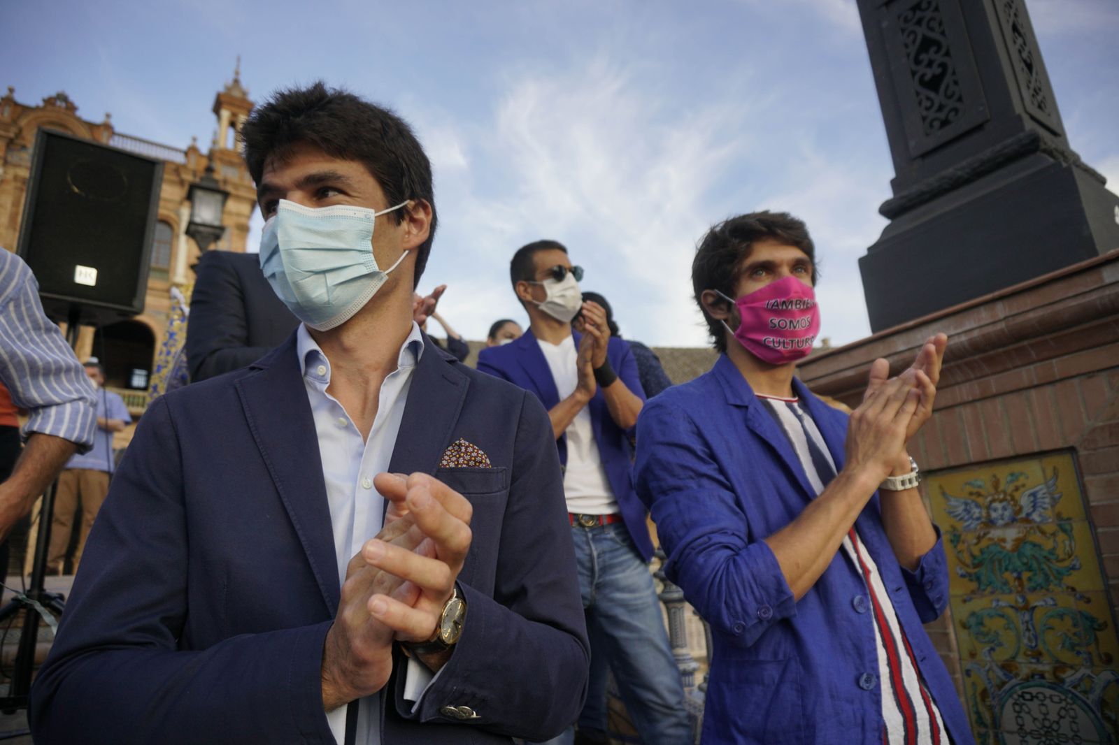 Las imágenes de la manifestación en favor de la tauromaquia
