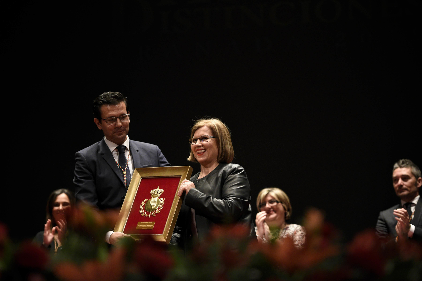 Acto de entrega de honores y distinciones del Ayuntamiento.