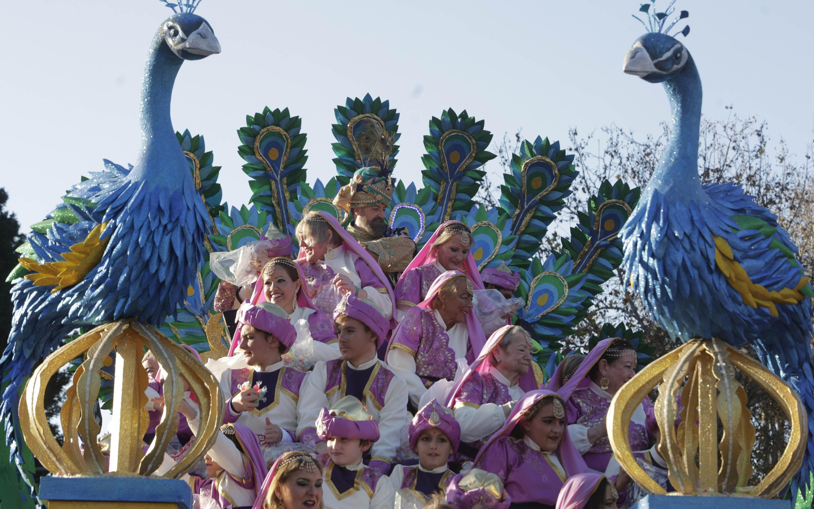 Las imágenes de la Cabalgata de los Reyes Magos en Sevilla