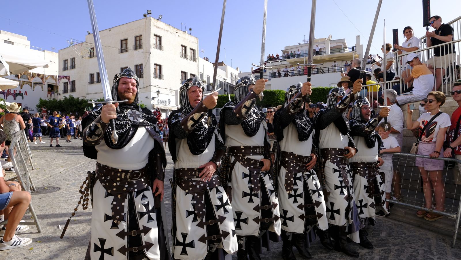 Imágenes del desfile de Moros y Cristianos de Mojácar