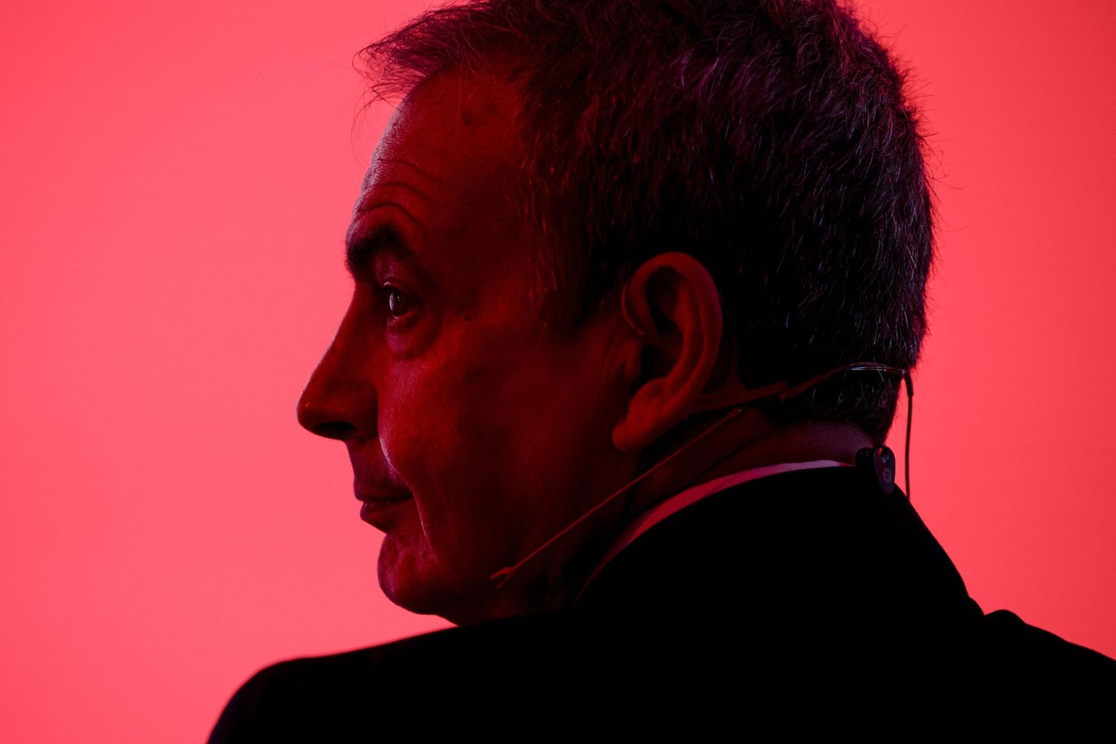 El ex presidente del Gobierno José Luis Rodríguez Zapatero, durante un foro en Madrid.