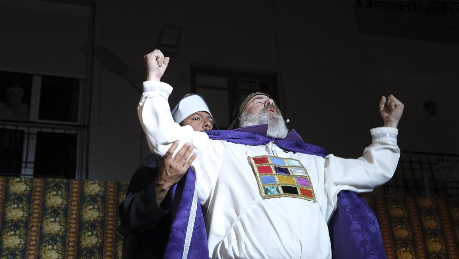 Imágenes de la Pasión Viviente en la Semana Santa de Gádor 2023