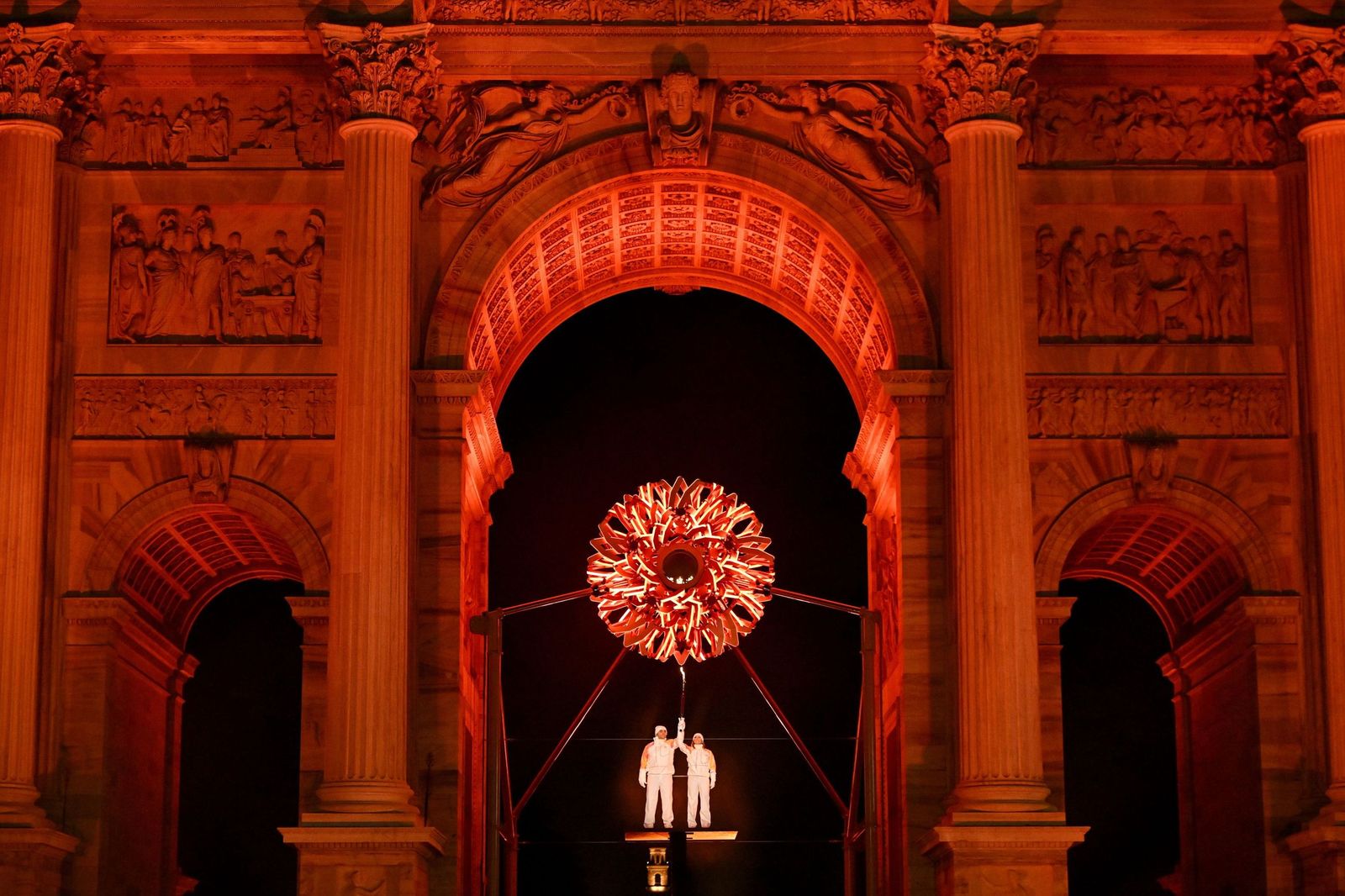 Las fotos de la inauguración de los Juegos Olímpicos de invierno de 2026