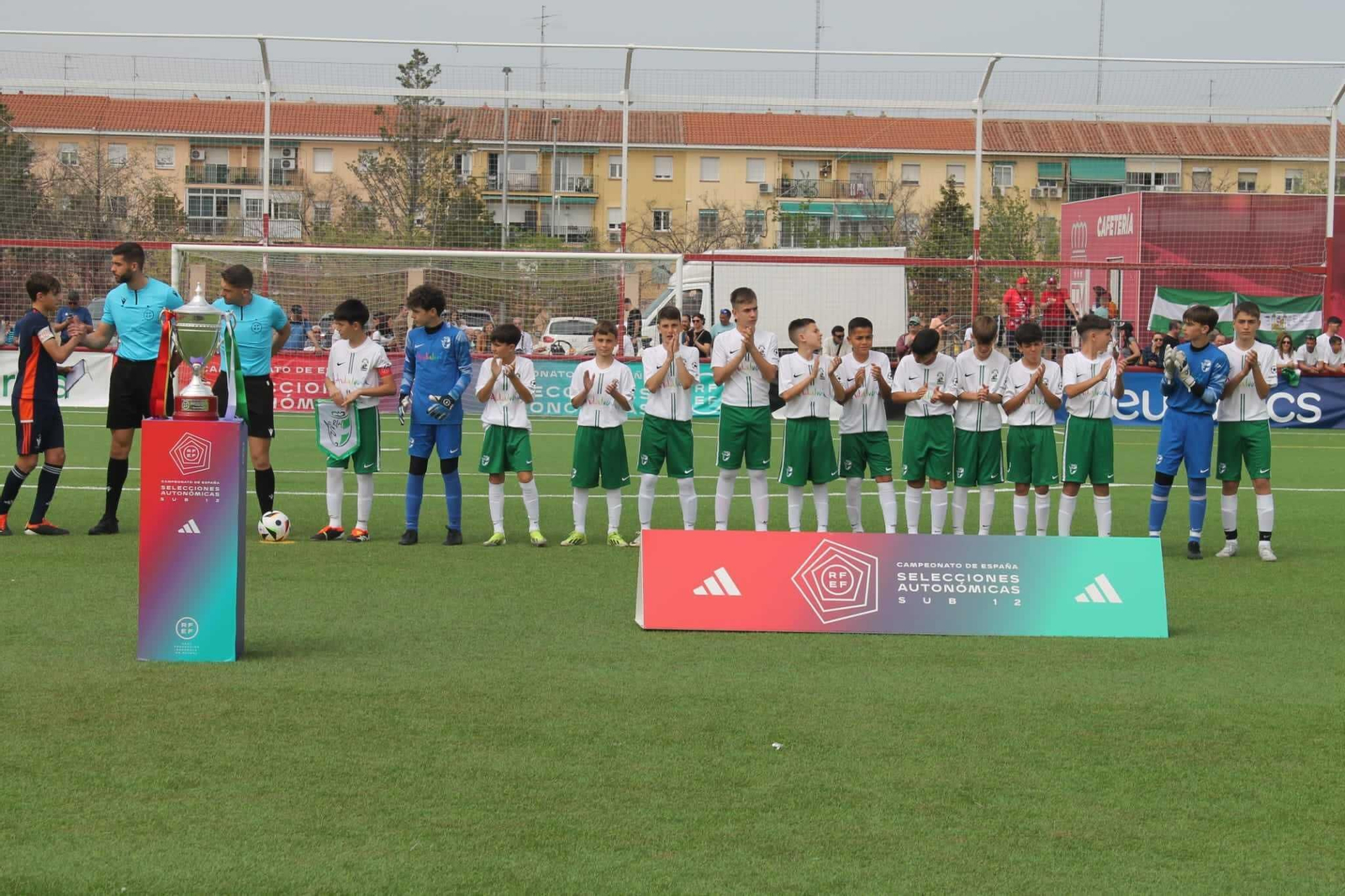 Enzo Pérez y Manuel Morales, campeones de España sub 12 con Andalucía