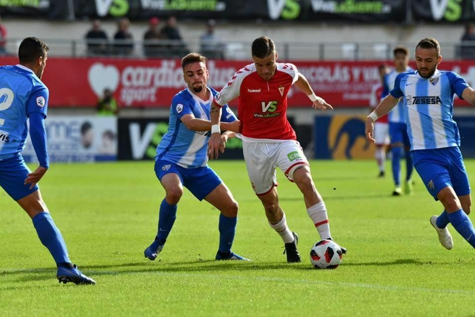 Ismael Casas, en un partido de la temporada pasada.