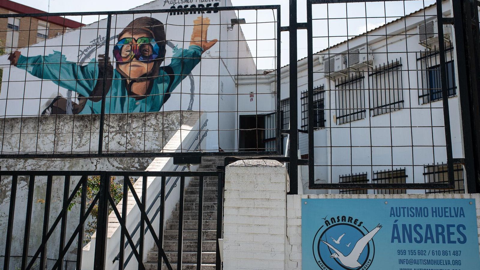 Centro de la Asociación Autismo Huelva Ánsares en la capital onubense.
