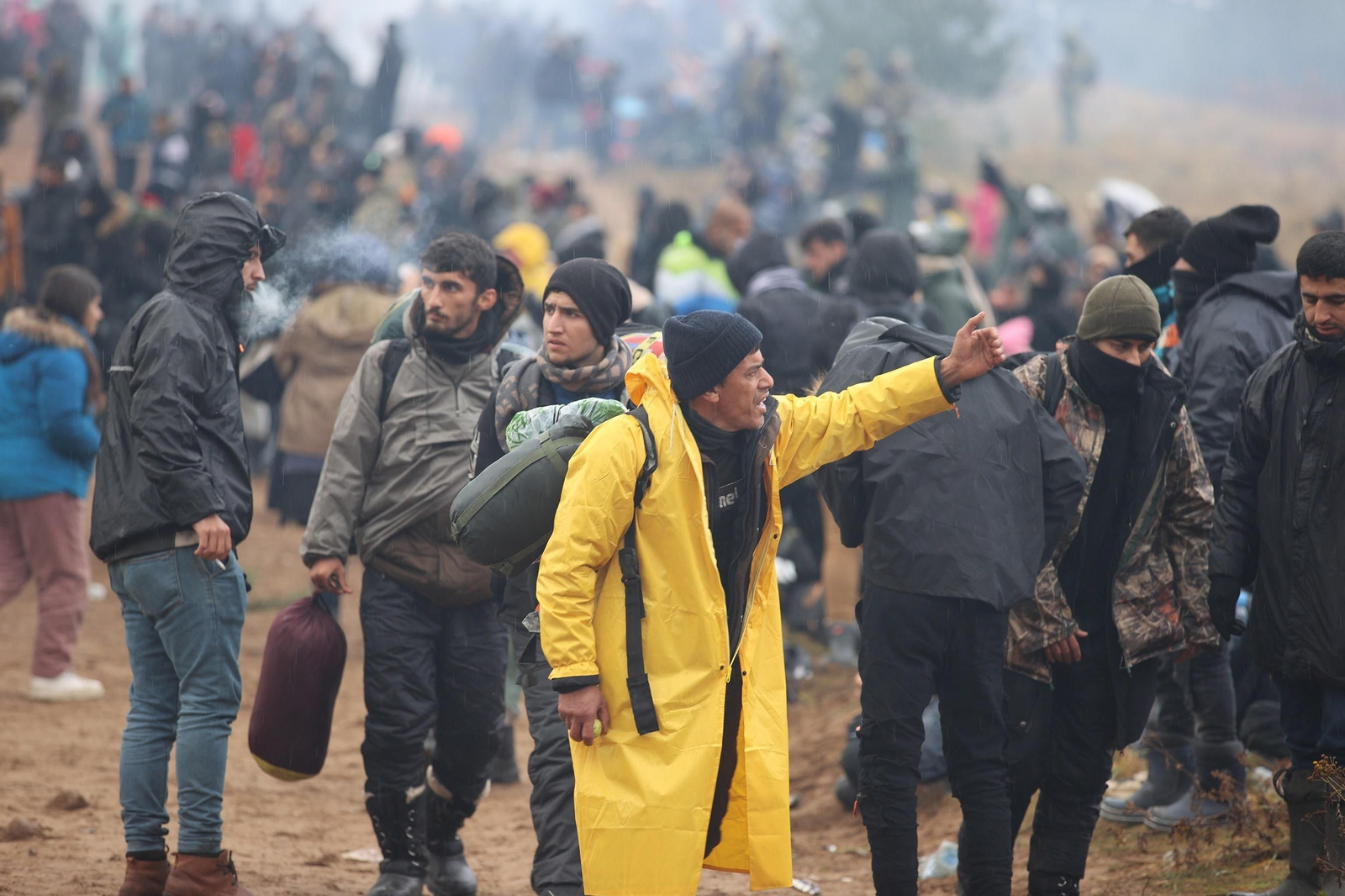 Frontera Bielorrusia-Polonia: Las imágenes de la desesperación