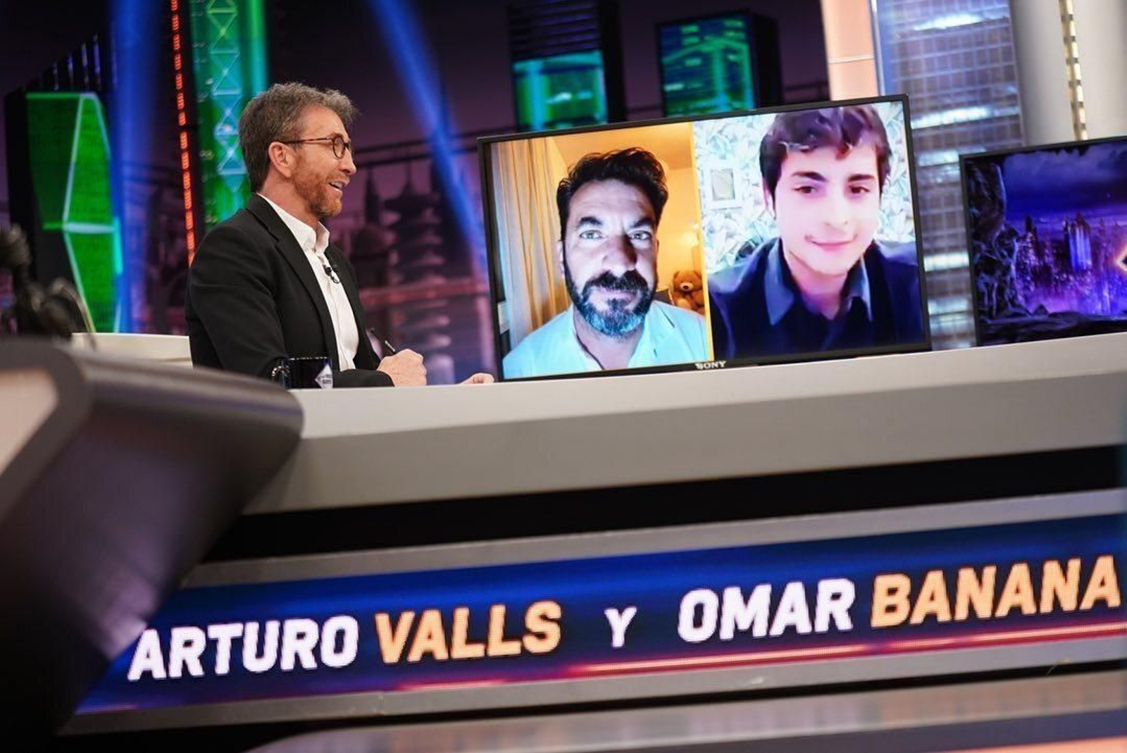 El actor onubense Omar Banana presenta su nueva serie en 'El Hormiguero'