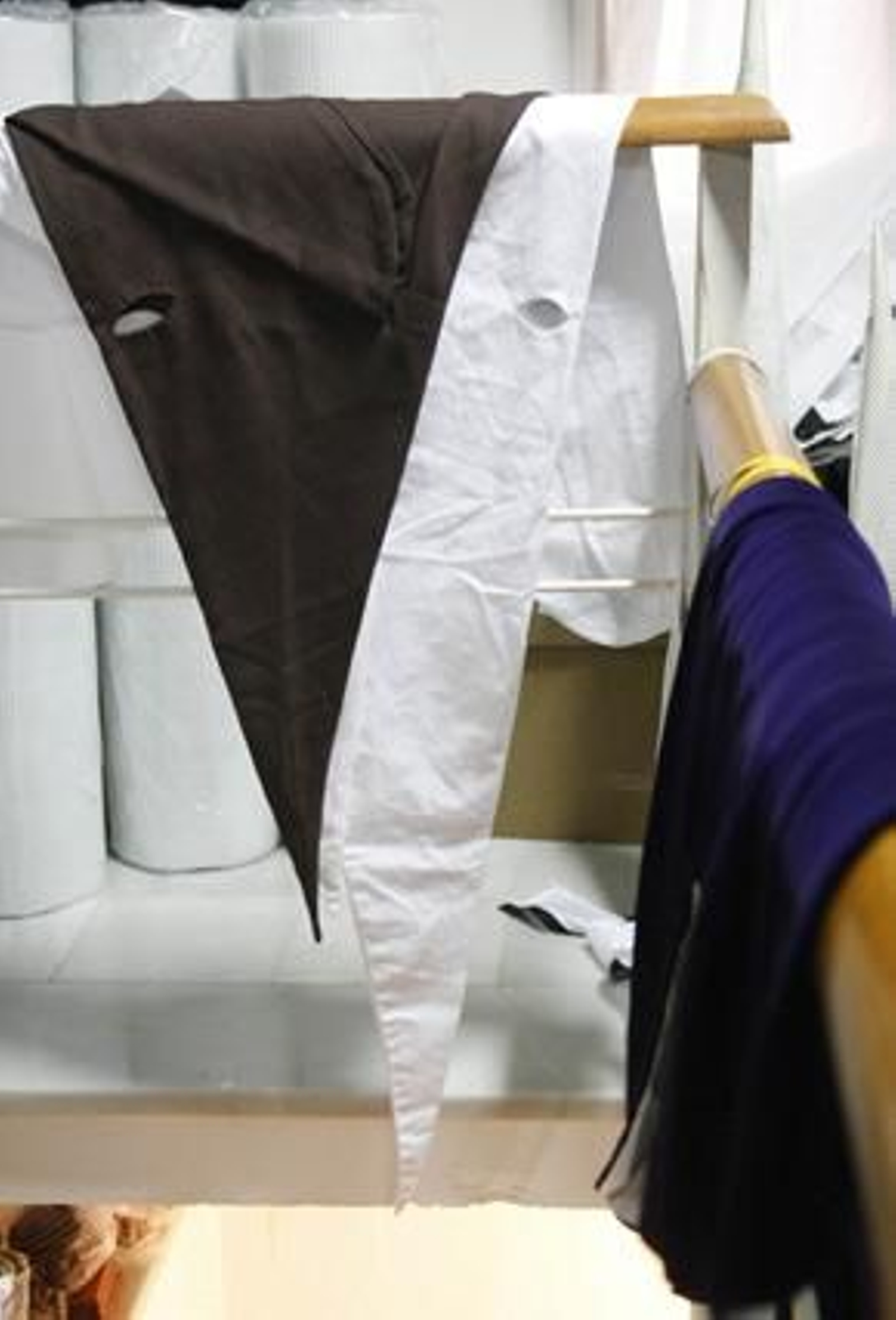 Tela con la que se cubren los cucuruchos.

Foto: Fco. Lorca