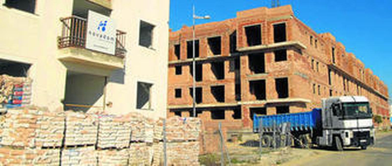 Estado de una de las promociones de Aifos en 2012, tres años después de declarar el concurso de acreedores de la empresa.