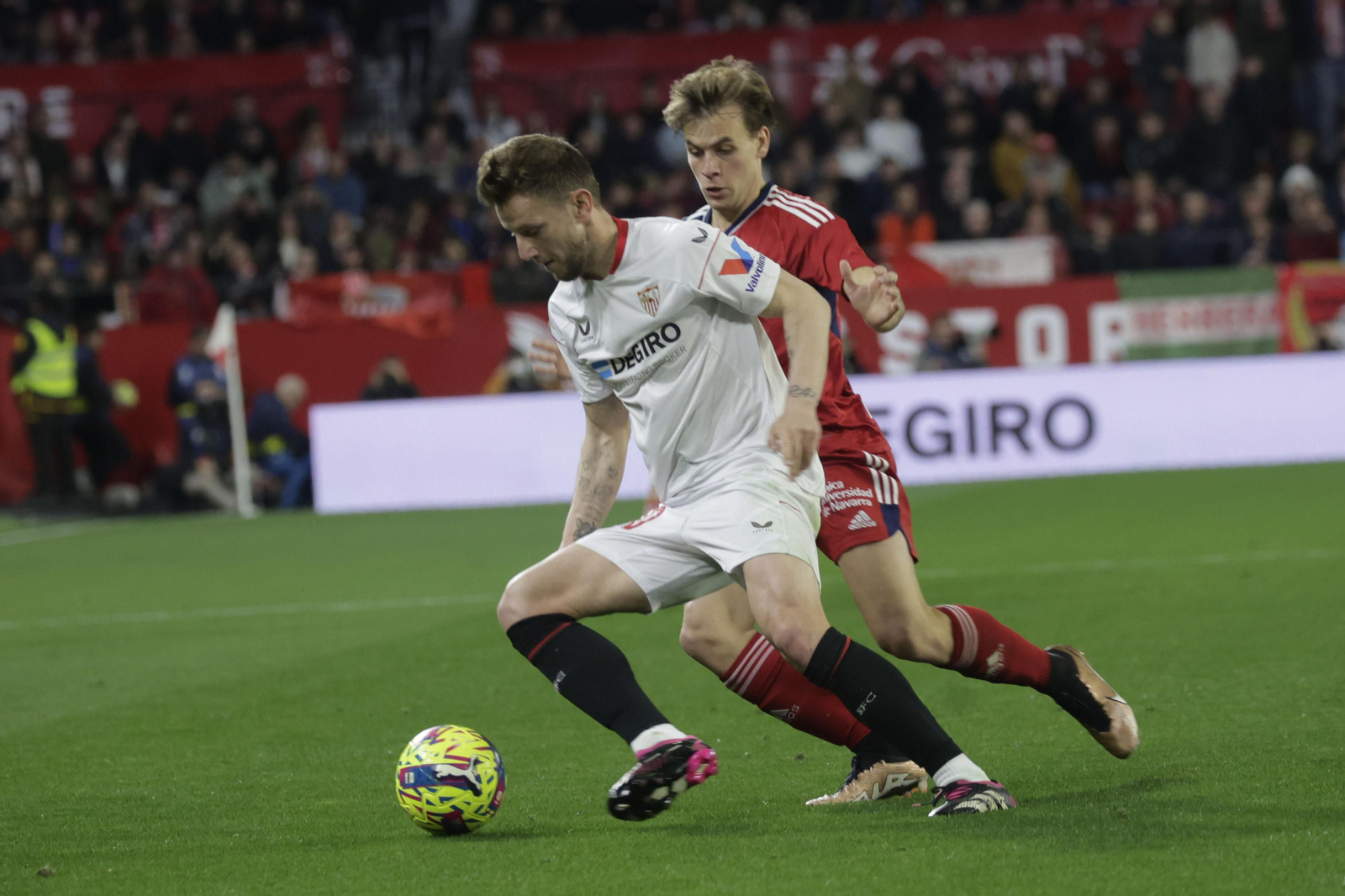 Las imágenes del Sevilla  Osasuna