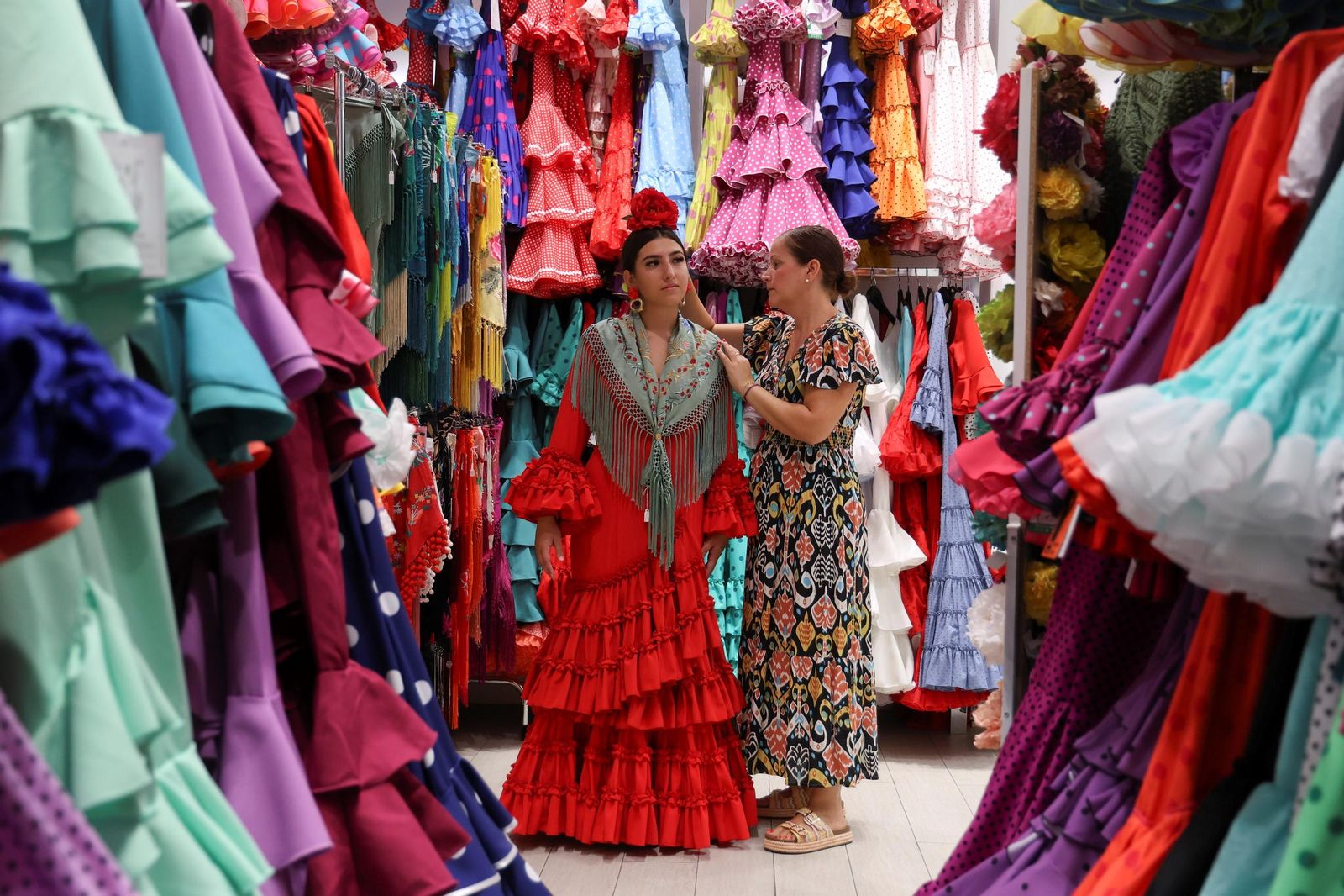 La moda flamenca para la Feria de Málaga, en imágenes