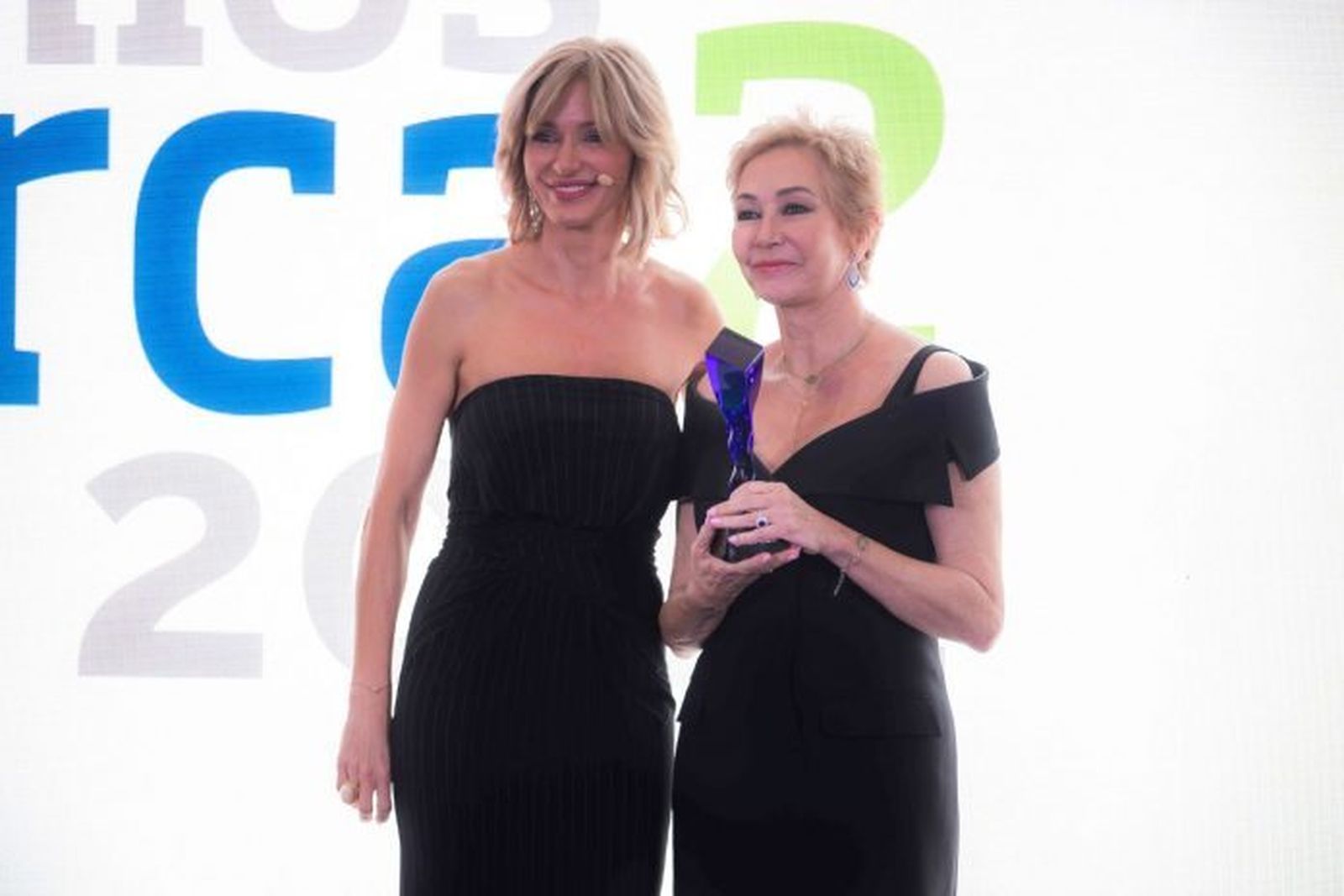 Susanna Griso y Ana Rosa Quintana en la entrega de premio de Merca2 el pasado verano