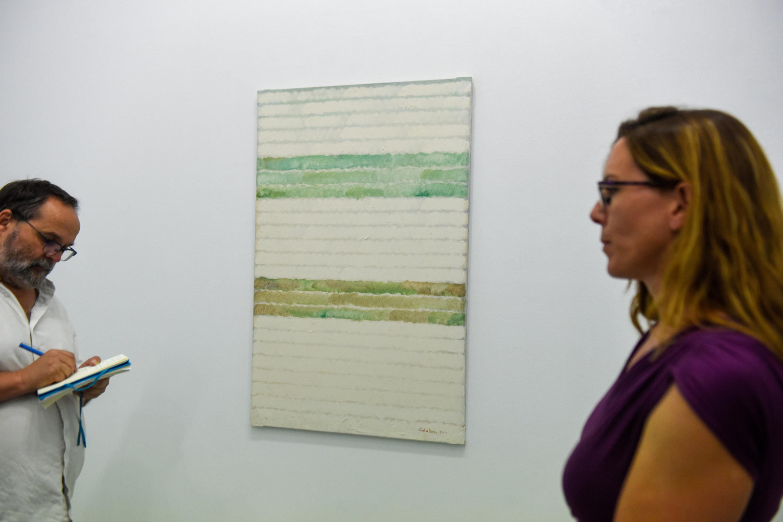 El CAAC presenta la renovación de la exposición Devenir pintura, con los Cielos de Carmen Laffón