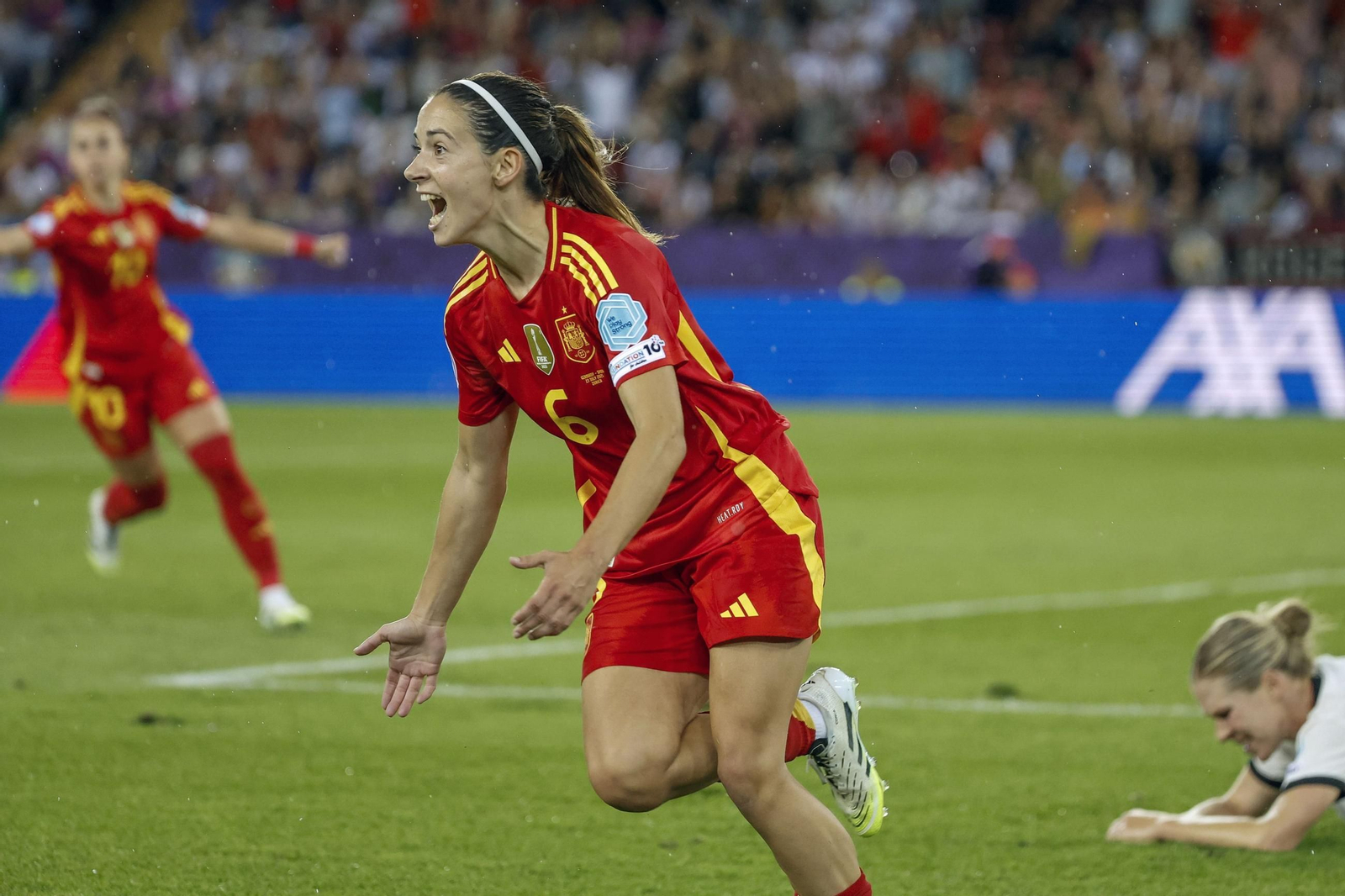 Las mejores imágenes del pase a la final de España ante Alemania en la Eurocopa femenina