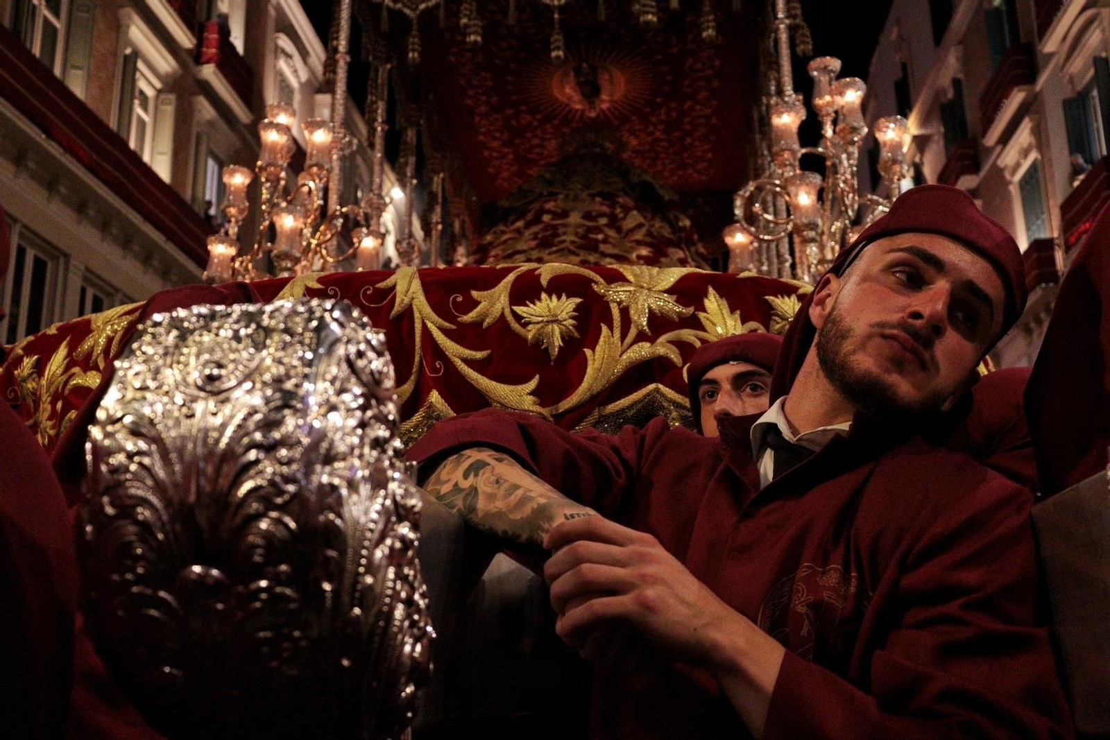 Las fotos de Gitanos el Lunes Santo en Málaga