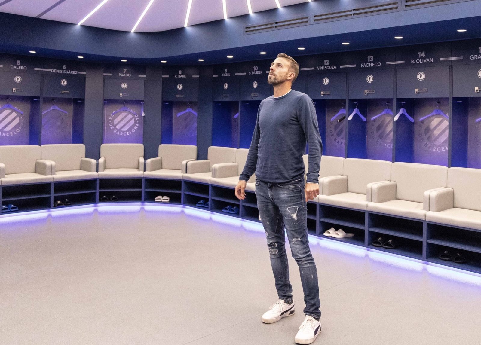 Luis García, nuevo entrenador del Espanyol.