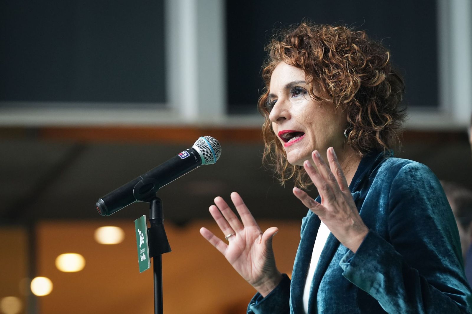 La vicepresidenta primera del Gobierno y ministra de Hacienda, María Jesús Montero.