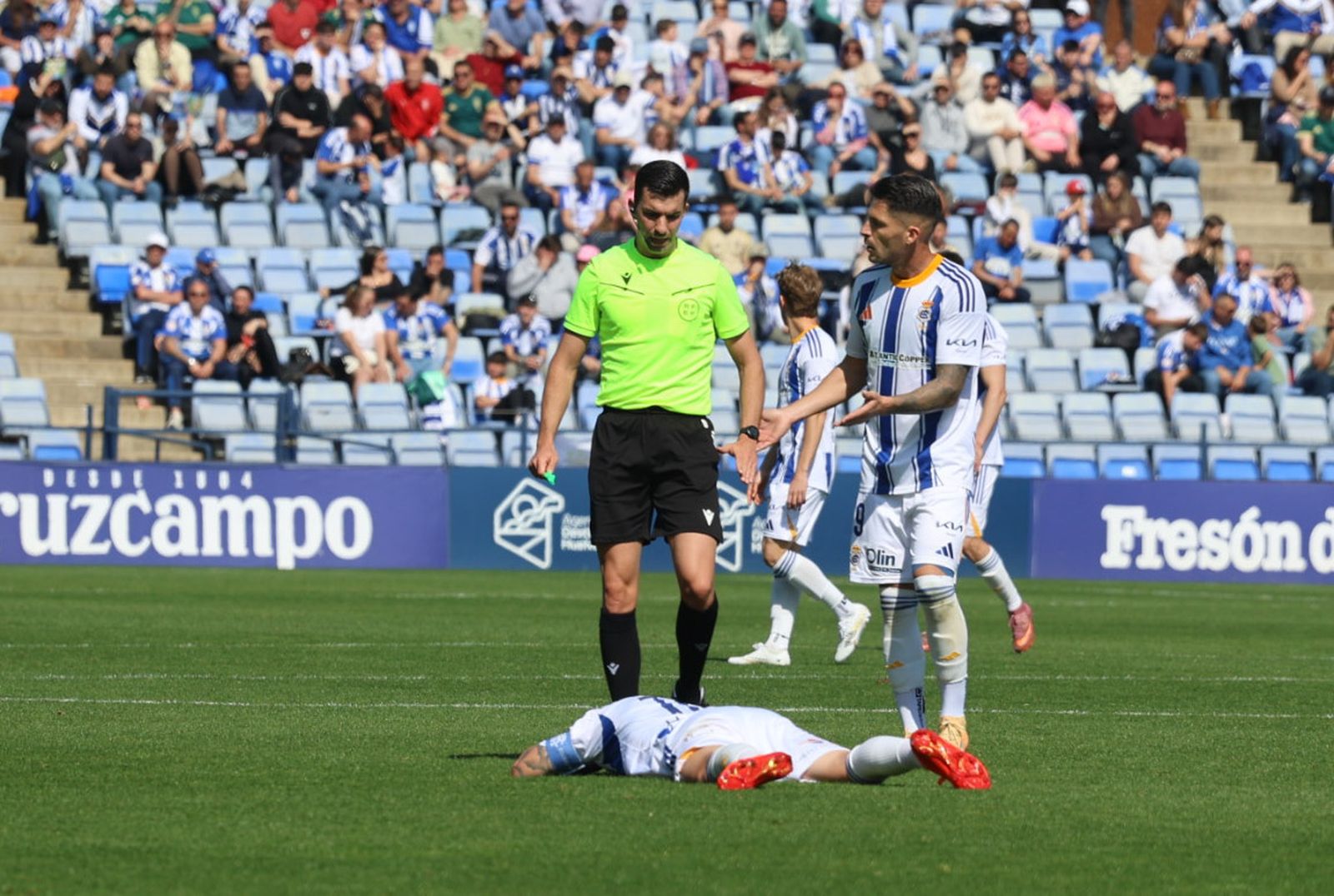 Las mejores fotografías del Recreativo de Huelva-Deportiva Minera