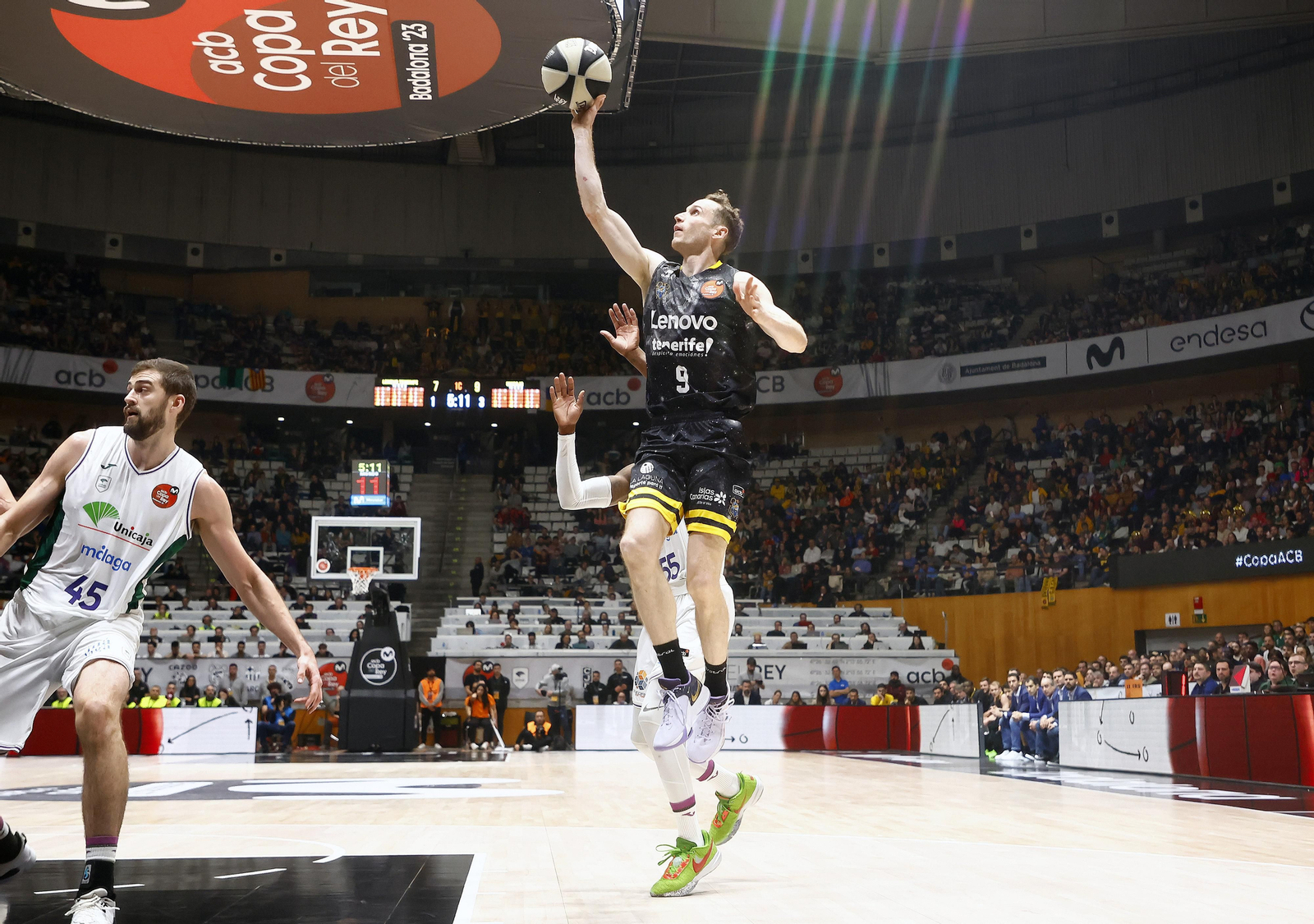 El Lenovo Tenerife-Unicaja, en fotos