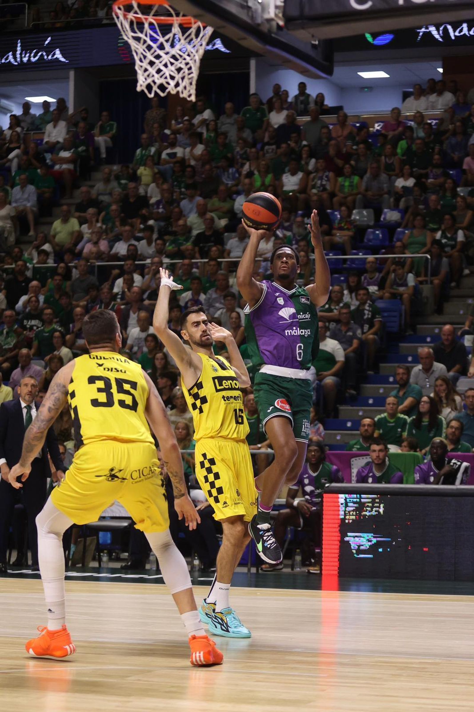 Las fotos del Unicaja - Lenovo Tenerife