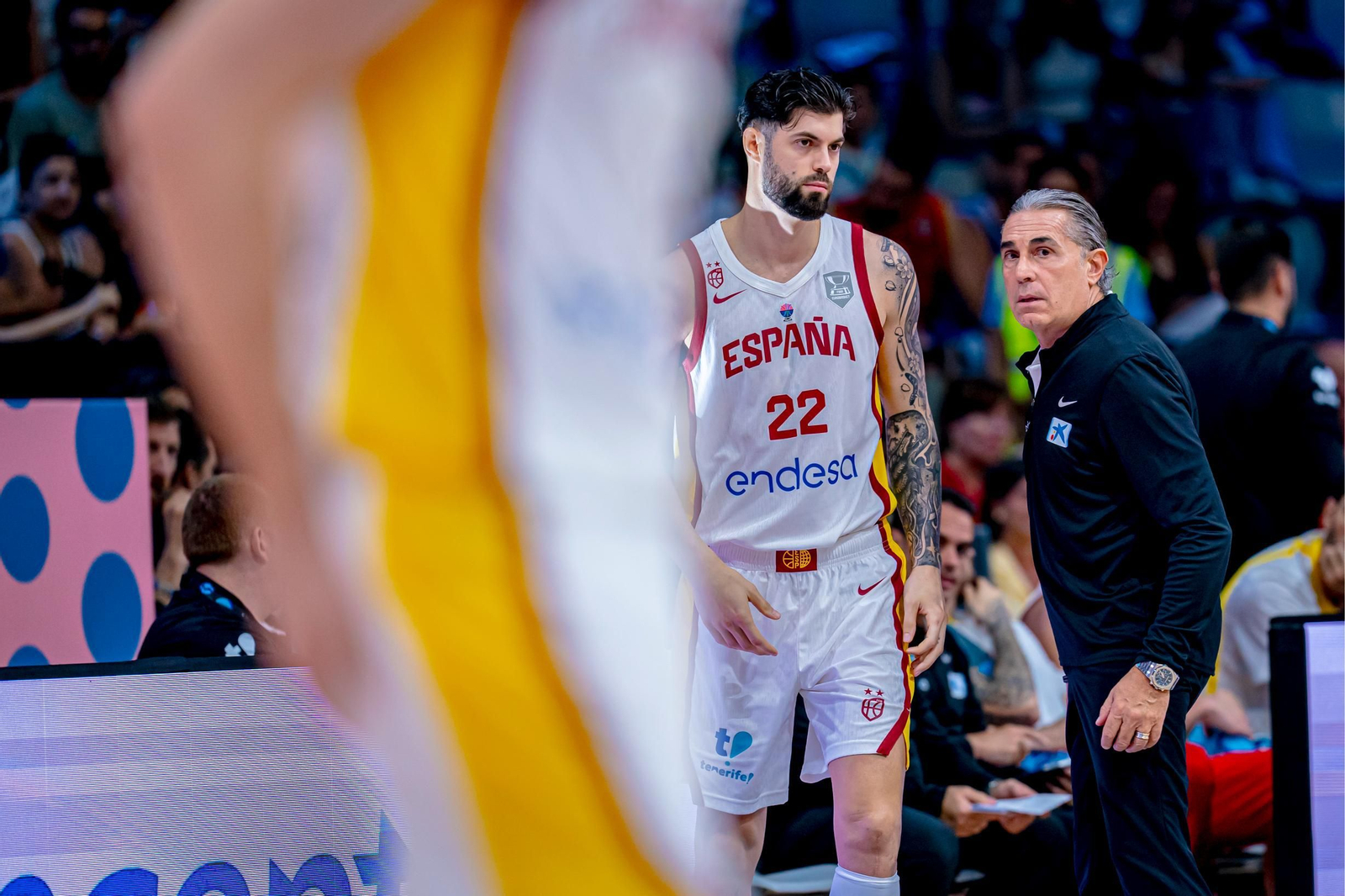 Las fotos del Chipre - España de baloncesto