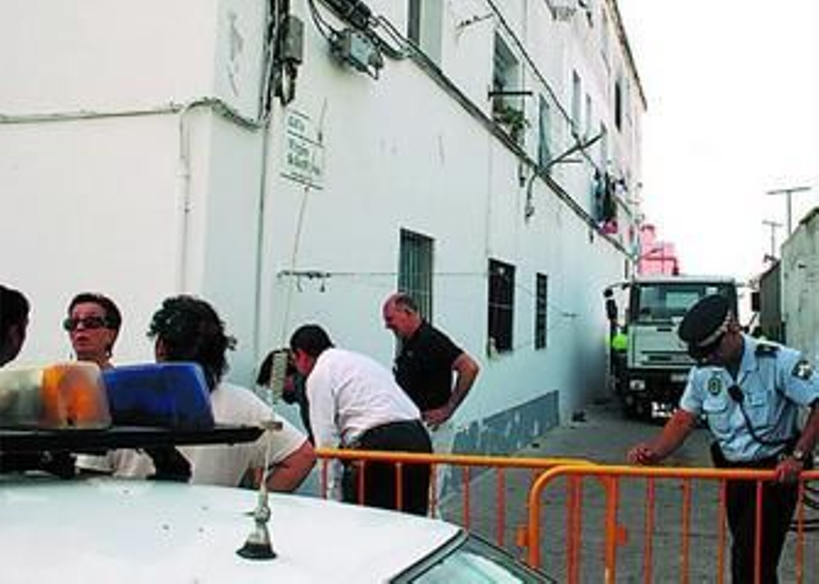 Una imagen del lugar en el que se produjo el incendio, en septiembre de 2005.