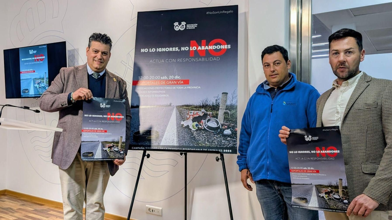 Campaña en defensa de los animales.