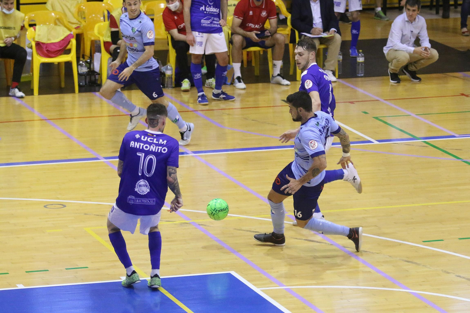 Fotogalería del primer partido de ascenso a Primera División EJIDO FUTSAL-MANZANARES