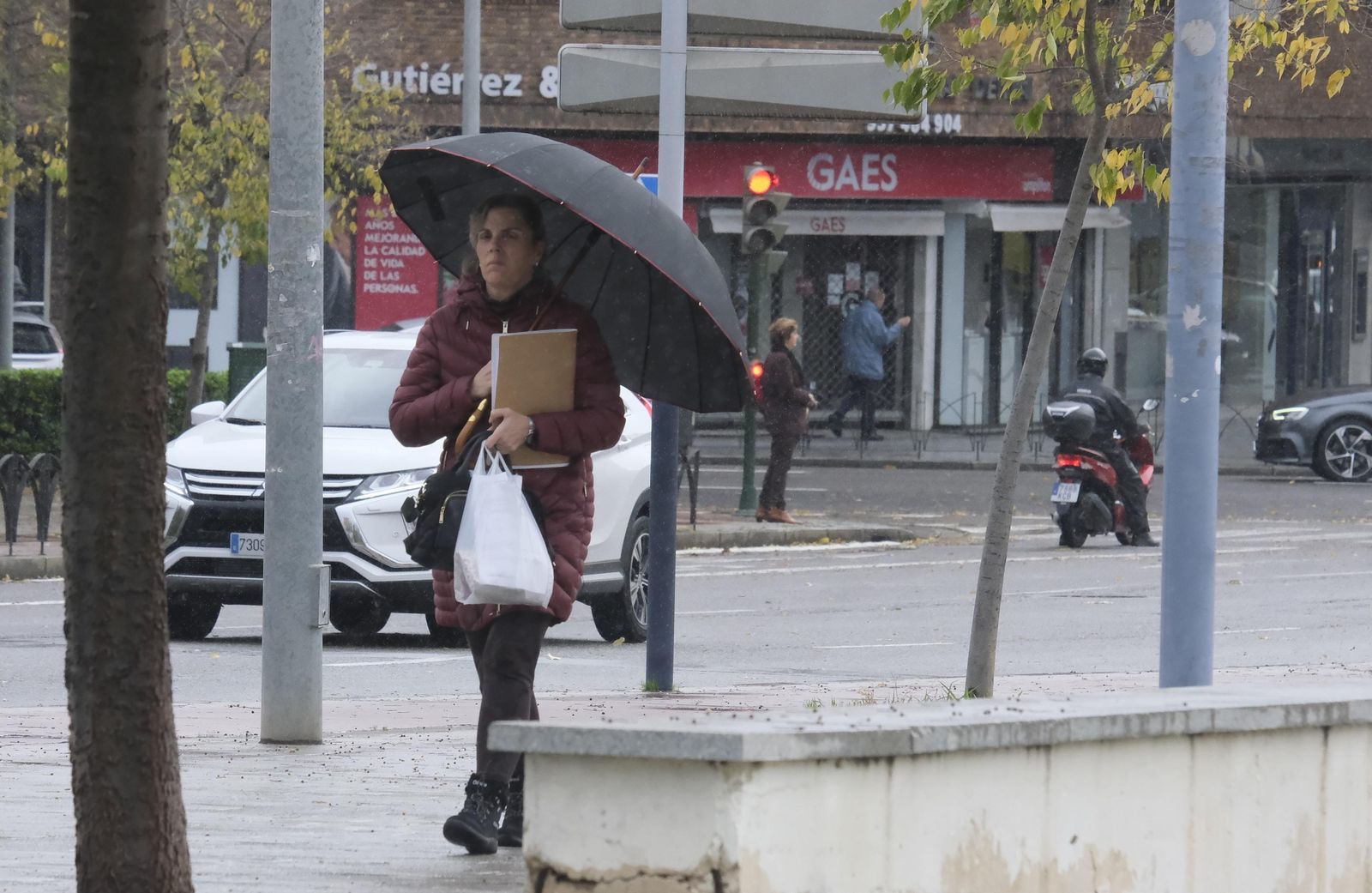 El paso de la borrasca Efraín por Córdoba, en imágenes