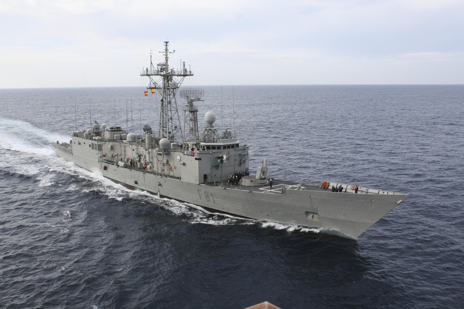 La fragata “Santa María” hace escala en Almería