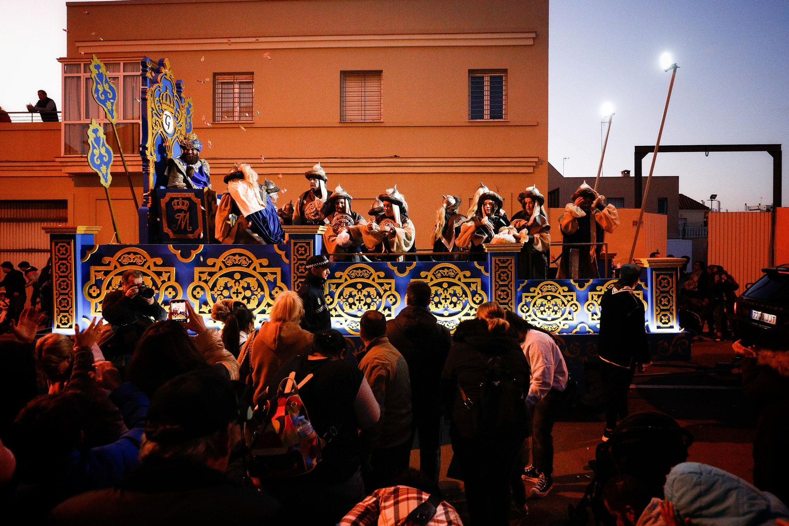 Las imágenes de los Magos de Oriente en San Fernando