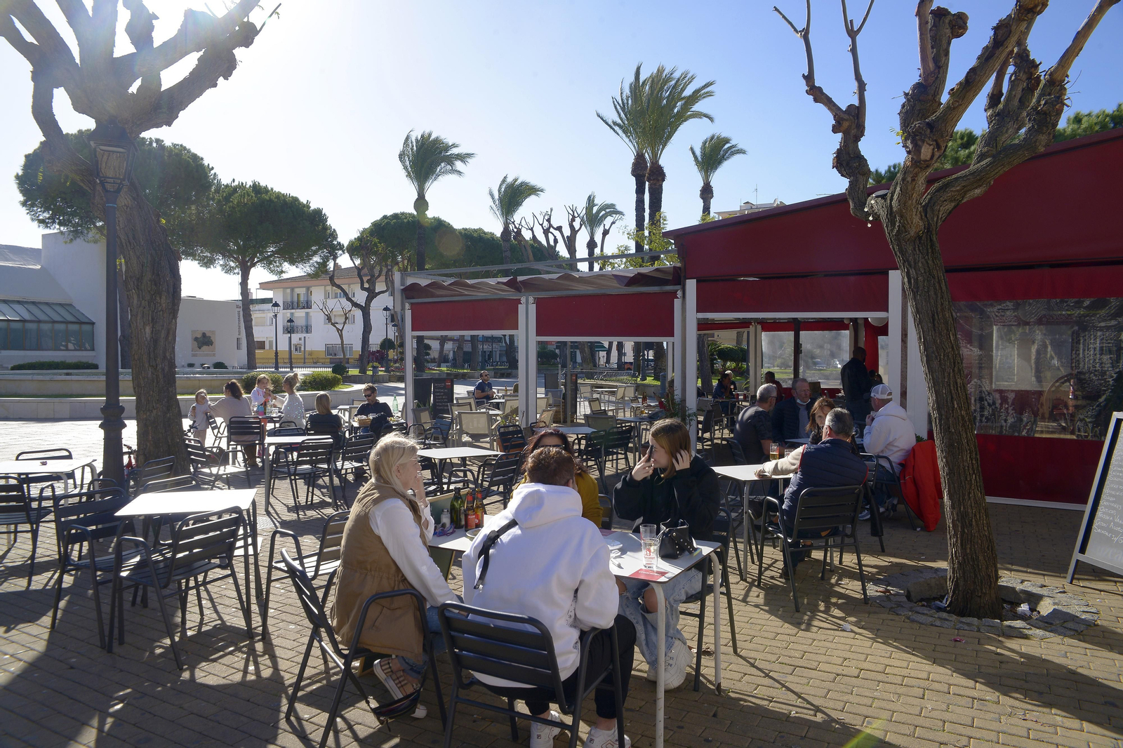 Fotos de ambiente en las calles de San Roque